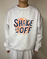 Lettering Paint Cropped Sweatshirt (3c)