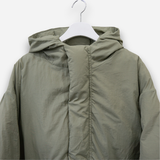 Over Fit Hooded Padded Jumper
