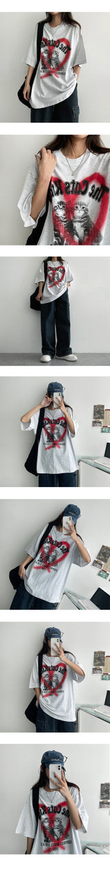 Banquo Heartcats Short Sleeve T-shirt