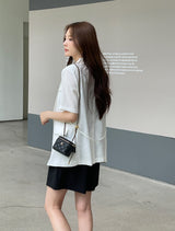 Lovell Tailored Strap Linen Jacket