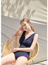 Silhouette Swimsuit Navy