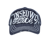 WASHED STITCH BALL CAP 