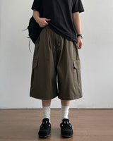 Punch Eyelet Bermuda Pants