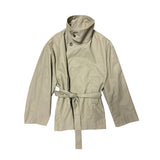 High-neck Short Trench Coat