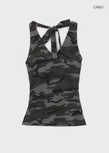 [MADE] Eki String Halter Sleeveless Top