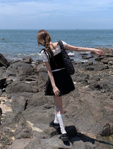 Kandi Bustier 半袖Tシャツ ノースリーブ セット