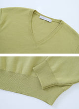 FM Daily Basic V-neck Knit (10color)