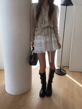 Sailor scarf blouse