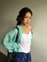Roy Shirred Flutter Sleeveless (3color)