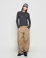 26SS ONE TUCK WIDE CARGO PANTS