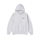 25FW ボーダーラインベーシックロゴフーディー メランジ