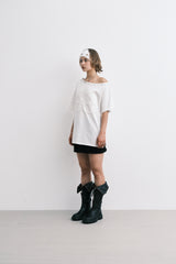 89 リヴェットTシャツ (white)
