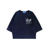 TURN DOWN SWEAT SHORT SLEEVE T-SHIRT(UNISEX)_SYS3TS05NV
