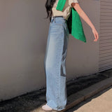 [BELLIDE MADE] Ocean Wide Denim Pants