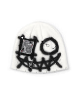 BBD Goblin Graffiti Custom Beanie (White)