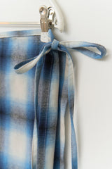 Loden Layered Warp Skirt