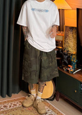Camo Pocket Cargo Bermuda Shorts 2COLOR