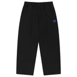 MVR HEART LOGO WIDE SWEAT PANTS BLACK