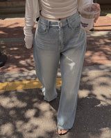 Yuko Tencel denim pants
