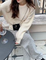 [SHOPPERMADE] Nuts Mohair Wool Knit (4color)