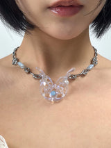 COSMIC GLOW : Necklace ( air blue )
