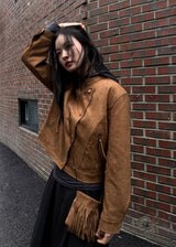  SUEDE MOTO JACKET