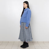 Twill Badge Jacket - Blue