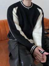 Nordi varsity knit zip-up 4C