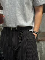 Ring nickel key ring