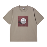 25SS スクエアバスケットボールショートスリーブTシャツ ココア