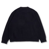MUDDY KNIT CREWNECK NAVY
