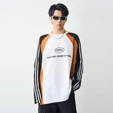 Retro Striped Logo Jersey