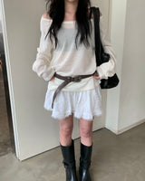 オフルーズニット