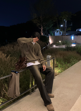 デリックス 2321 ティントベージュ ワイドデニム