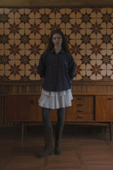 Bein check shirt_navy