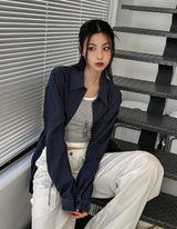 EZ Summer Stripe Overfit Shirt