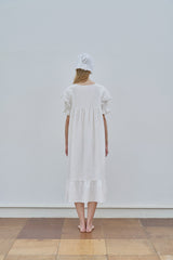 ULLALA PAJAMA Lila Short-sleeve One-piece Ivory[24162WOSXN]