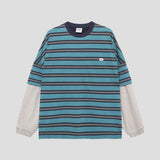 STRIPE LAYERED LONG SLEEVE