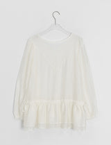 Hailyn Long Sleeve Layered Button Blouse
