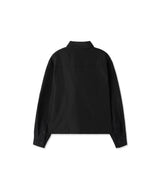 [DOJINOI] MUTE CROP SHIRTS BLACK