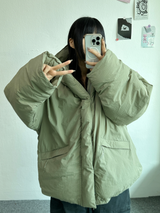 ウォッシュドパラシュートプリーツカーゴパンツ🖤🩶🤎🤍 - 4カラー
