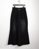 Meto semi bootcut wide denim pants