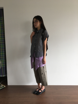 Dolman check shirt (4color)