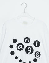 [unisex] Lebea Loose-Fit Rivet Dot Short Sleeve Tee