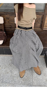 Khaki Collection オーバーサイズショルダー 半袖Tシャツ