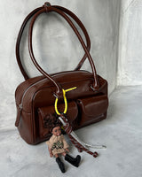 Mute Pocket Back Shoulder Bag