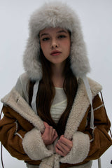 ADORABLE HOOD MUSTANG / CAMEL