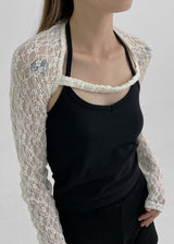 [MADE] SPRING LACE BOLERO