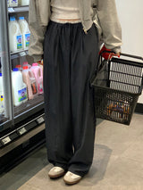 [MADE] BORRETT SHIRRING STRAP PANTS