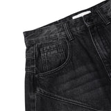 Smoky Washed Cargo Denim